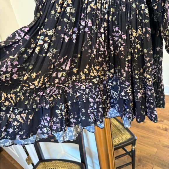 Brand new French connection blue flower dress - Picture 3 of 4